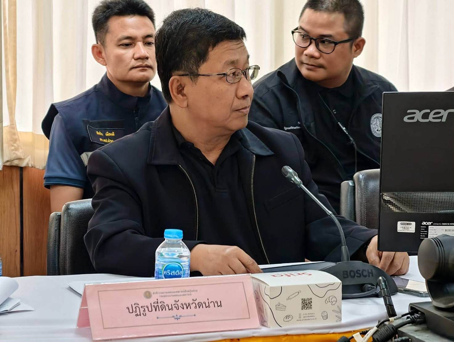 title - รองเลขาธิการ ส.ป.ก. ลงพื้นที่น่าน ติดตาม รมช.กษ. แก้ปัญหาน้ำท่วมพร้อมเร่งเยียวยาเกษตรกรใรพื้นที่